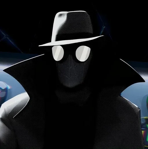 🌟 Стикер «Spider Man Noir» для Telegram