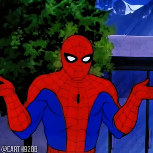 😘 Стикер «Spider Man» для Telegram