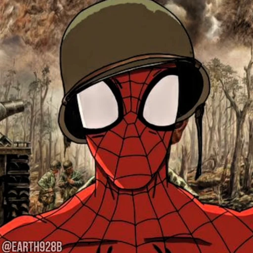 😈 Стикер «Spider Man» для Telegram