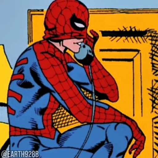 😂 Стикер «Spider Man» для Telegram