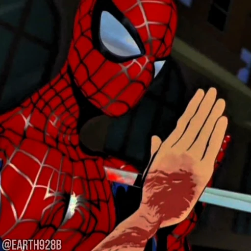 😈 Стикер «Spider Man» для Telegram