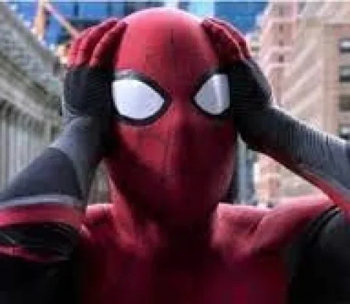 😱 Стикер «Spider Men» для Telegram