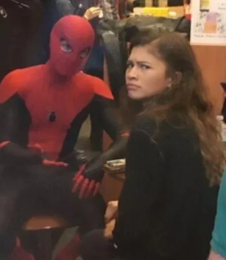 🤔 Стикер «Spider Men» для Telegram