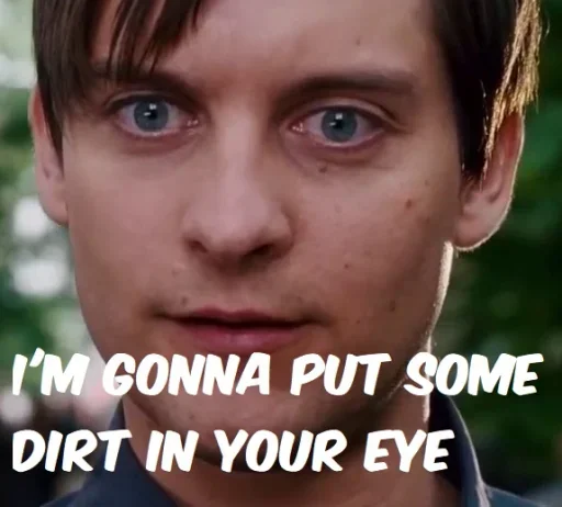 👁 Стикер «Spider Men» для Telegram