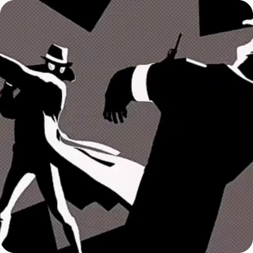 ⚫ Стикер «Spider Man Noir» для Telegram
