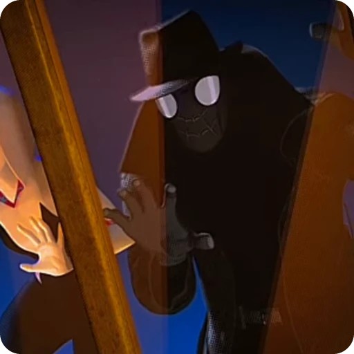 ⚫ Стикер «Spider Man Noir» для Telegram