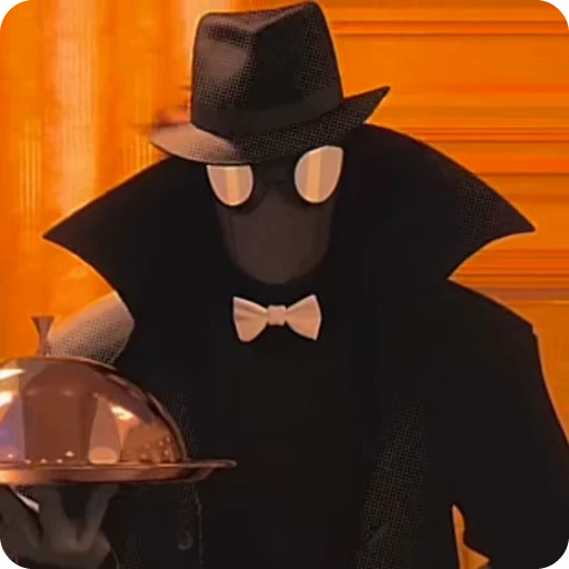 ⚫ Стикер «Spider Man Noir» для Telegram