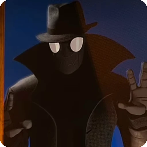 ⚫ Стикер «Spider Man Noir» для Telegram