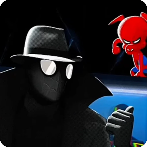 ⚫ Стикер «Spider Man Noir» для Telegram