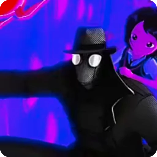 ⚫ Стикер «Spider Man Noir» для Telegram