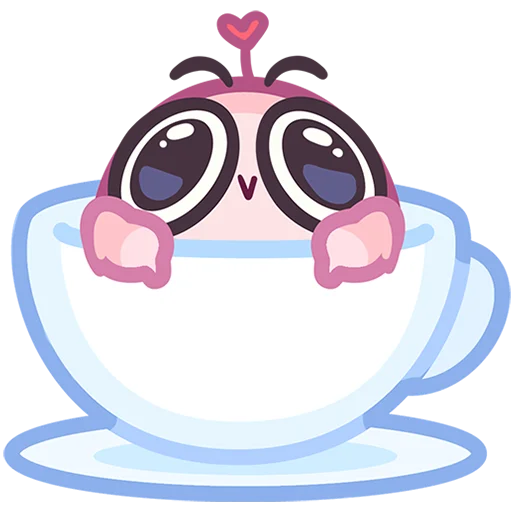 ☕️ Стикер «Паучок Пряник» для Telegram
