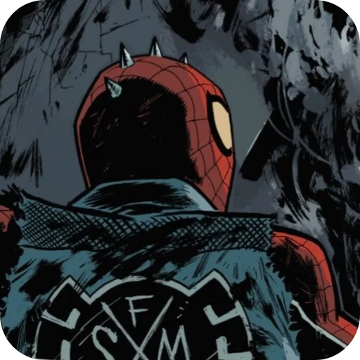 😡 Стикер «Spider Punk» для Telegram