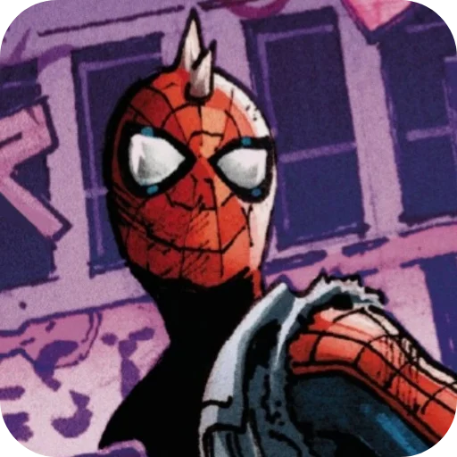 🦸 Стикер «Spider Punk» для Telegram