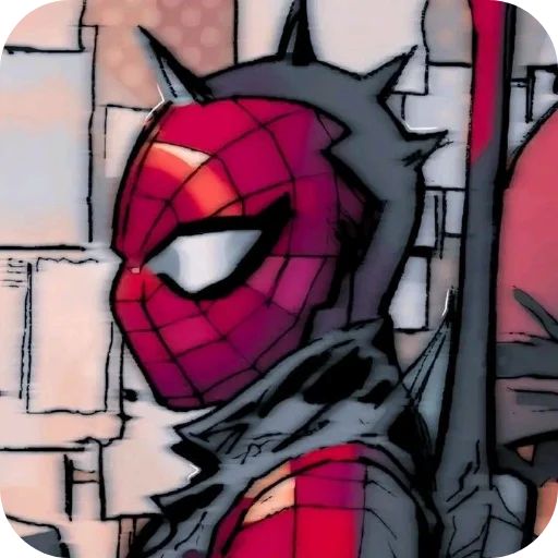 ☹ Стикер «Spider Punk» для Telegram