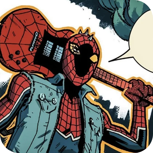 😠 Стикер «Spider Punk» для Telegram