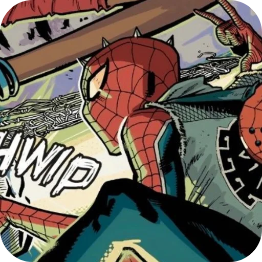 😜 Стикер «Spider Punk» для Telegram