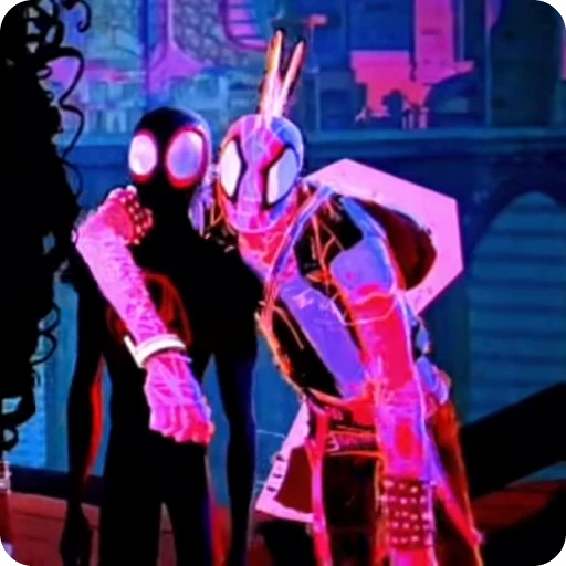 🔴 Стикер «Spider Punk» для Telegram