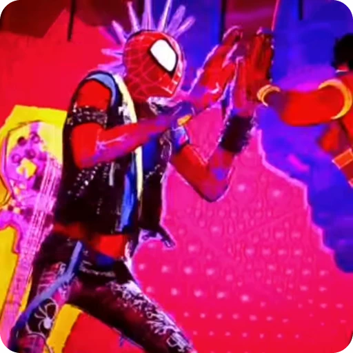 🔴 Стикер «Spider Punk» для Telegram