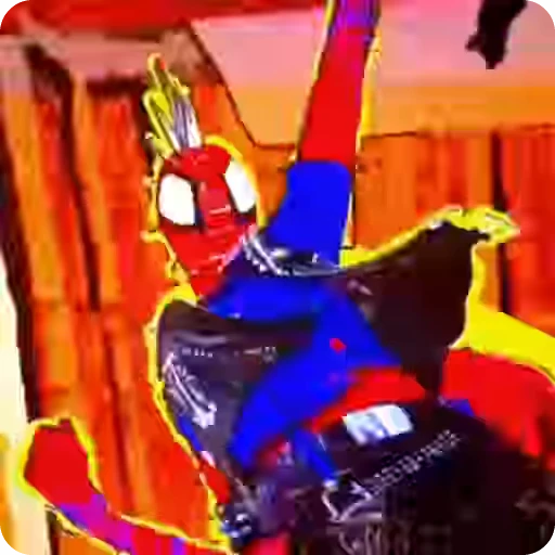 🔴 Стикер «Spider Punk» для Telegram