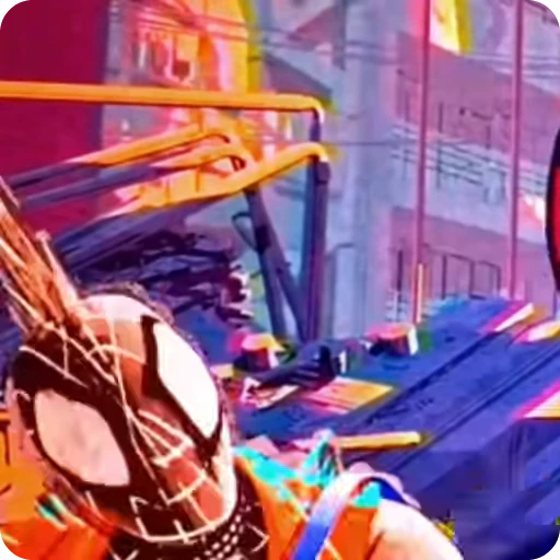 🔴 Стикер «Spider Punk» для Telegram