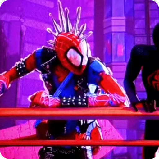 🔴 Стикер «Spider Punk» для Telegram