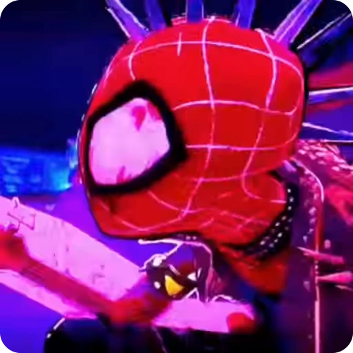 🔴 Стикер «Spider Punk» для Telegram