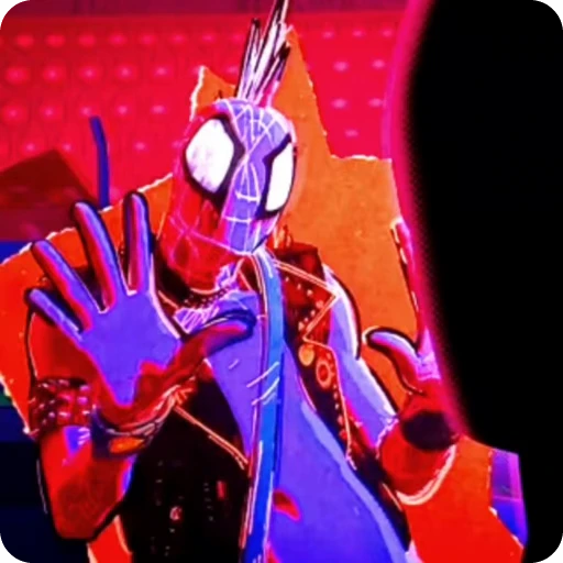 🔴 Стикер «Spider Punk» для Telegram