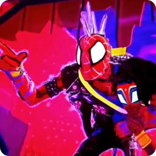 🔴 Стикер «Spider Punk» для Telegram