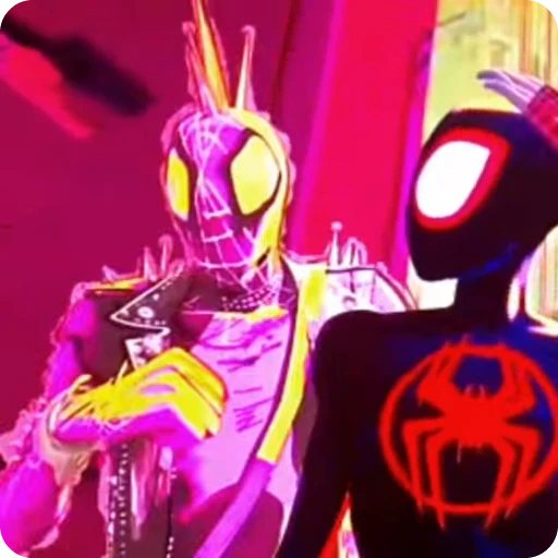 🔴 Стикер «Spider Punk» для Telegram