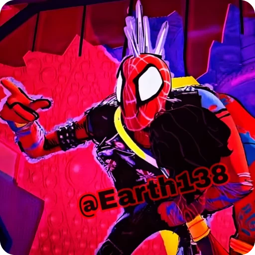 Стикерпак Spider Punk для Telegram