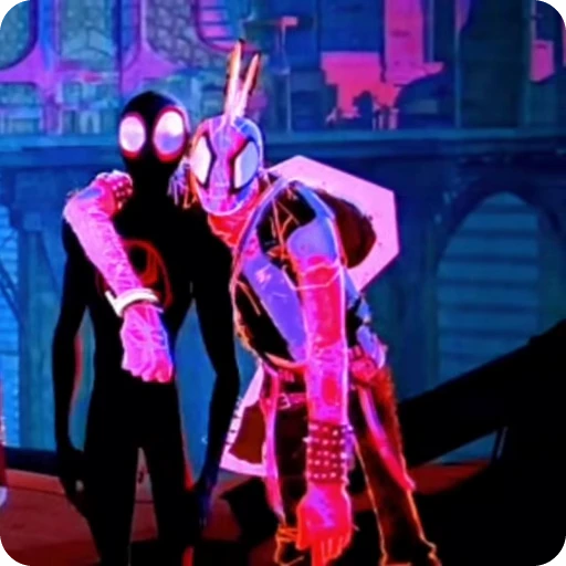 🔴 Стикер «Spider Punk» для Telegram