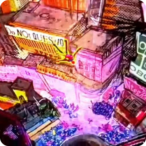 🔴 Стикер «Spider Punk» для Telegram
