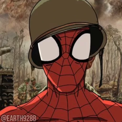 😵 Стикер «SPIDER VERSE» для Telegram