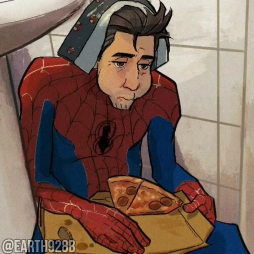 😔 Стикер «SPIDER VERSE» для Telegram