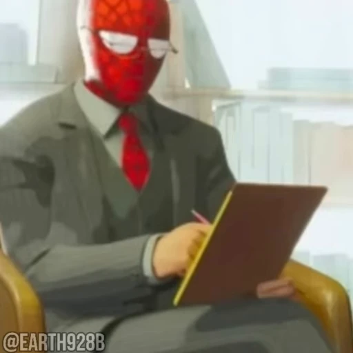 😑 Стикер «SPIDER VERSE» для Telegram