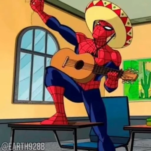 🎸 Стикер «SPIDER VERSE» для Telegram