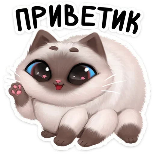 🙋‍♀️ Стикер «Паушка» для Telegram