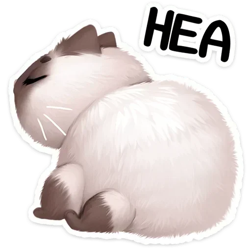🙂‍↔️ Стикер «Паушка» для Telegram