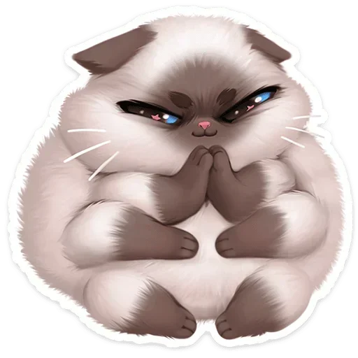 😈 Стикер «Паушка» для Telegram