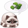 💰 Эмодзи «Паушка» для Telegram