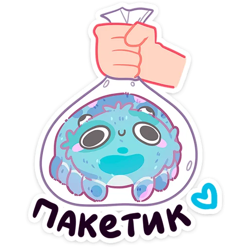 😶 Стикер «Пучи» для Telegram