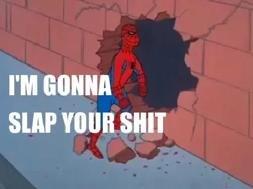 💩 Стикер «Spidey» для Telegram