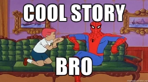 👍 Стикер «Spidey» для Telegram