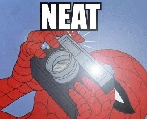 📷 Стикер «Spidey» для Telegram