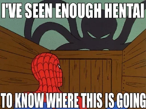 🐙 Стикер «Spidey» для Telegram