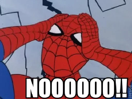 😫 Стикер «Spidey» для Telegram