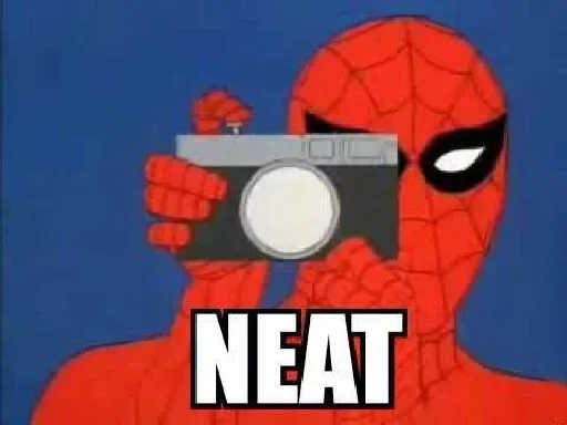 📷 Стикер «Spidey» для Telegram