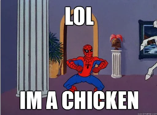 🐓 Стикер «Spidey» для Telegram