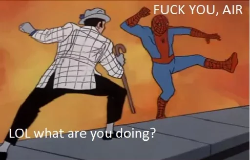 😡 Стикер «Spidey» для Telegram