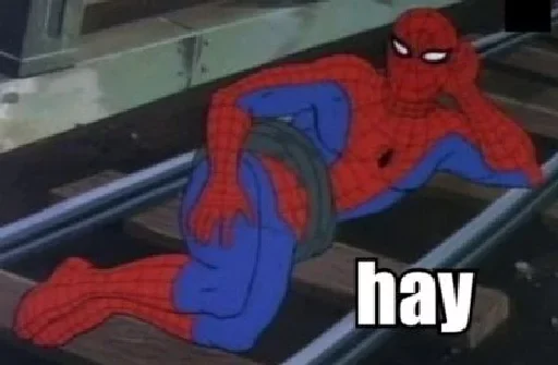 🚉 Стикер «Spidey» для Telegram